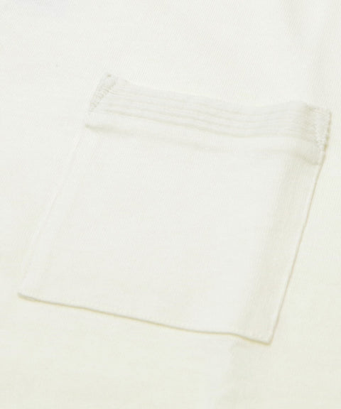 【2025夏 新作】天竺 ヘンリーネック カットオフリブ S/S T #JF175