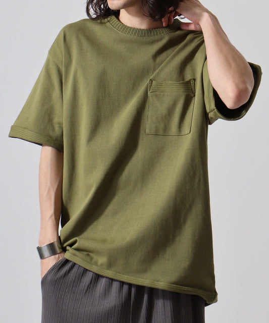 ヘヴィーウェイト カットオフリブT #JE088-224