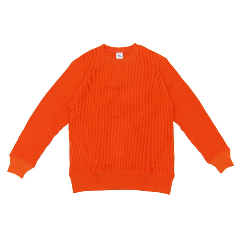 ビッグワッフルクルーネック #JB001
