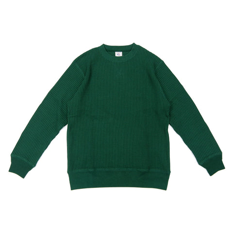 ビッグワッフルクルーネック #JB001