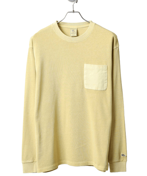 天竺 ピグメントダイ L/S T #JF073-52S