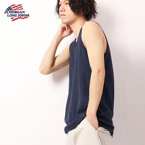 【定番】ワッフルタンクトップ（パック入り） #JC735