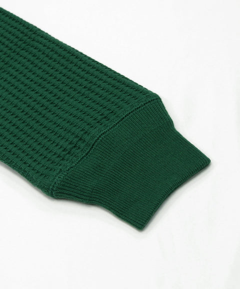 【定番】ビッグワッフルクルーネック #JB001-52C