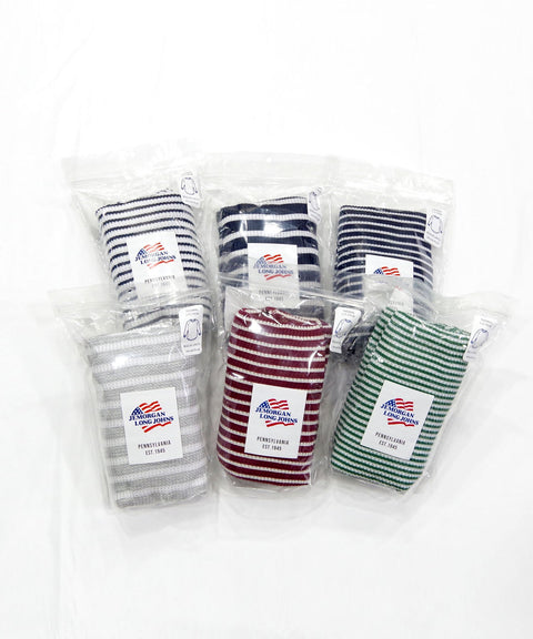 【新色追加】ワッフルラグランボーダー長袖Ｔ（パック入） #JB068-59H