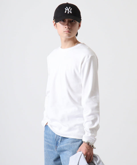 【JEMORGAN】テレコ クルーネックL/S #JE012