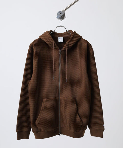 【新入荷】ビッグワッフル フルジップパーカー #JF605-52S