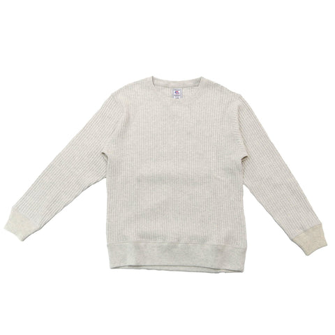 ビッグワッフルクルーネック #JB001