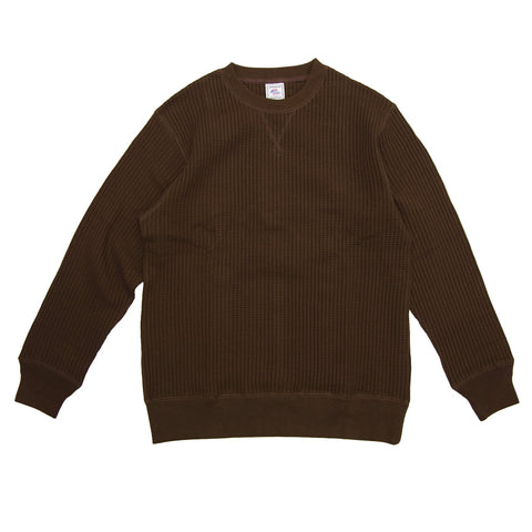 【定番】ビッグワッフルクルーネック #JB001-52S