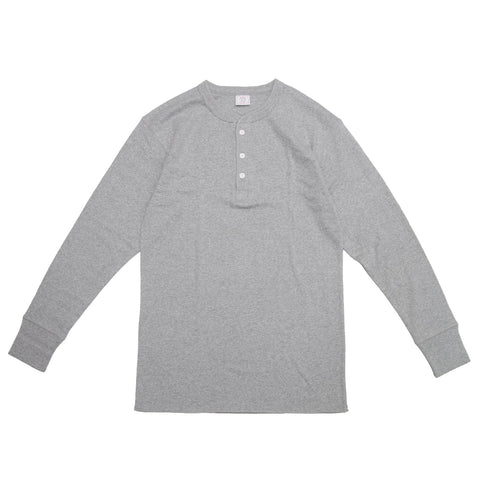【2025新商品】フライス長袖ヘンリーネック パックTEE #JF162-52S