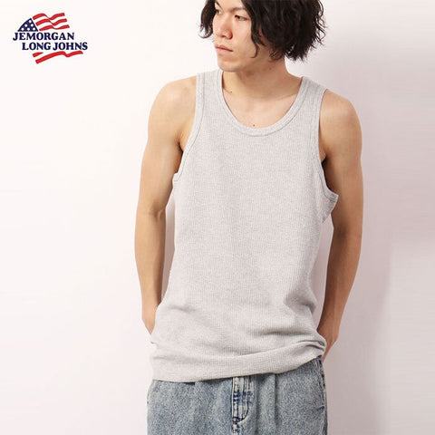 【定番】ワッフルタンクトップ（パック入り） #JC735