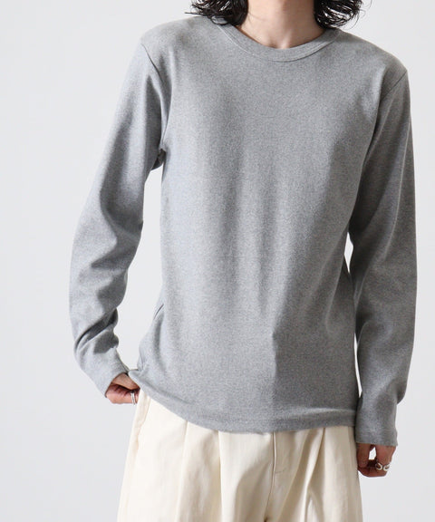 【JEMORGAN】テレコ クルーネックL/S #JE012