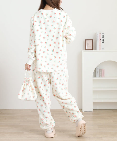 【2025年新商品】花柄フリース3点セット #JF539-59S
