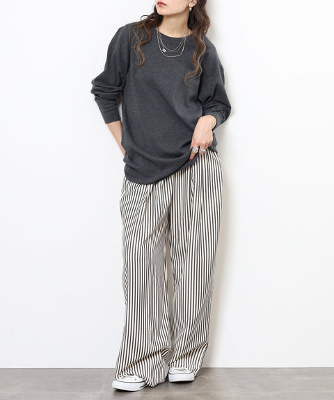 【2025年新商品】L/Sクルーネックフライス パックTEE#JF061-52S