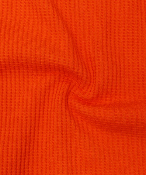 【定番】ビッグワッフルクルーネック #JB001-52C