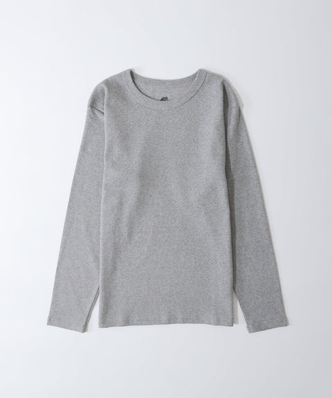 【JEMORGAN】テレコ クルーネックL/S #JE012