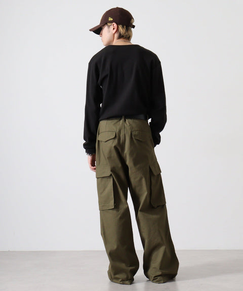 【JEMORGAN】テレコ クルーネックL/S #JE012