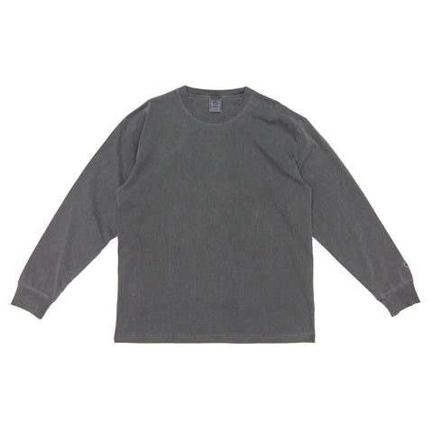 【2025新作】天竺 ピグメントダイ L/S Tシャツ #JF006