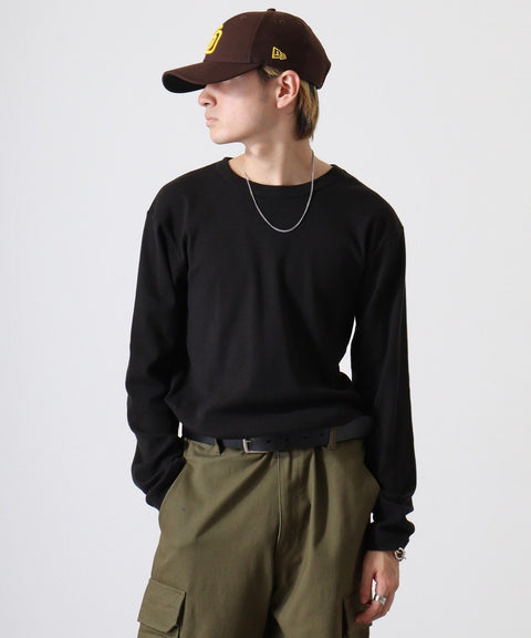 【JEMORGAN】テレコ クルーネックL/S #JE012