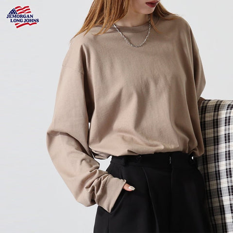 【JEMORGAN】クルーネックL/S #JE009