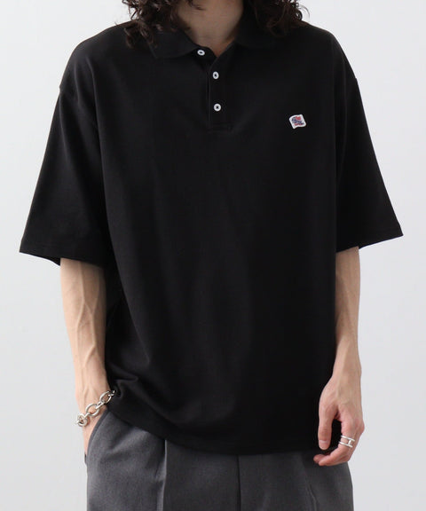 カノコロゴワッペン付きポロシャツ　#JE442