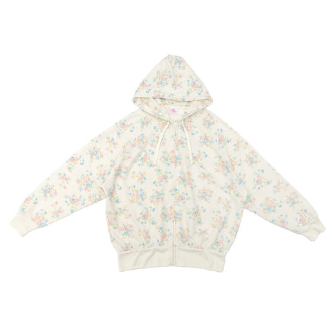 【JEMORGAN】花柄ZIPパーカ #JD672