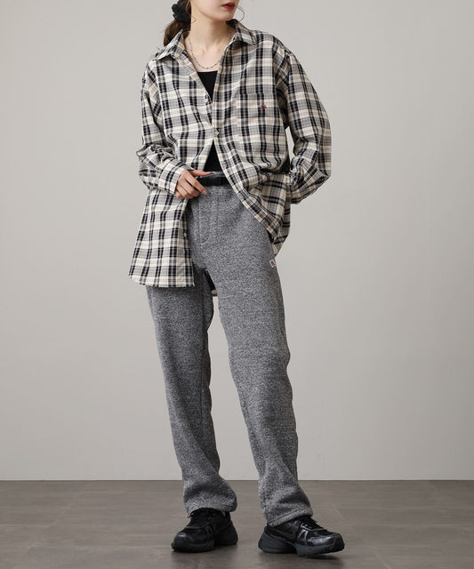 【秋冬物新商品】ニットフリース ロングパンツ #JF225-544