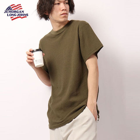 【定番】ワッフル半袖Ｔ（パック入り） #JC034