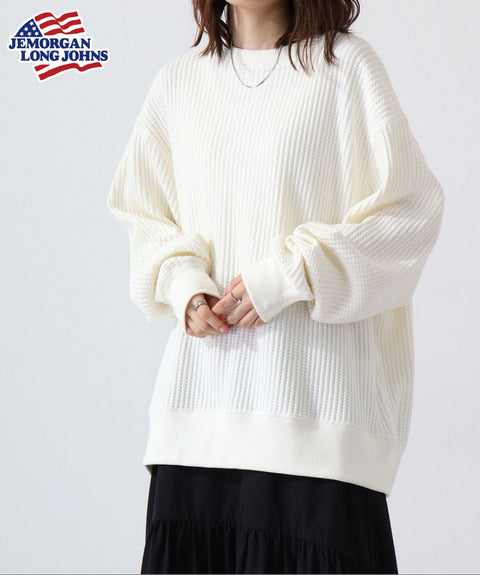 【JEMORGAN】BIG SIZEクルーネックL/S #JD042