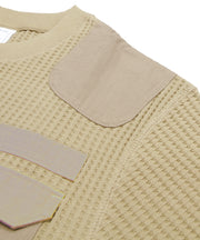 【NEW】ビッグワッフルコンバットクルーネック #JF008-52S