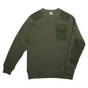 【NEW】ビッグワッフルコンバットクルーネック #JF008-52S