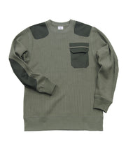 【NEW】ビッグワッフルコンバットクルーネック #JF008-52S