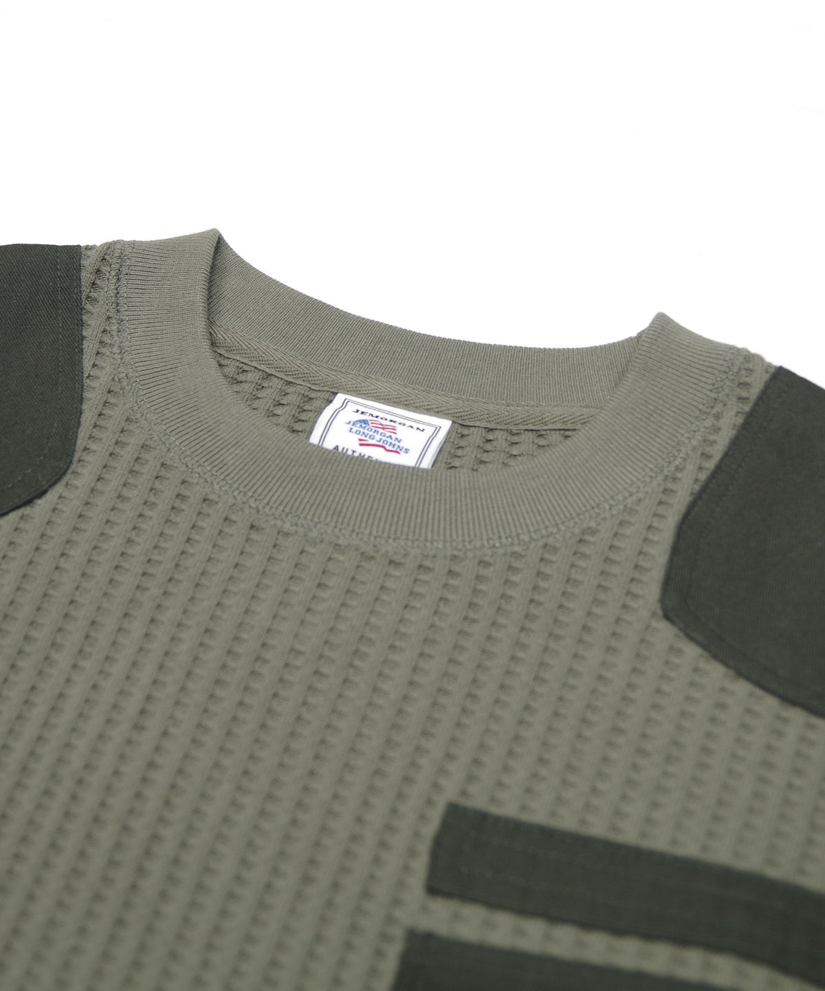 【NEW】ビッグワッフルコンバットクルーネック #JF008-52S