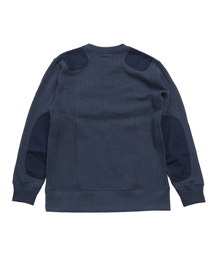 【NEW】ビッグワッフルコンバットクルーネック #JF008-52S