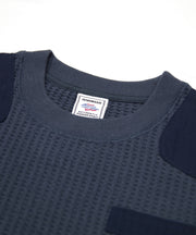 【NEW】ビッグワッフルコンバットクルーネック #JF008-52S