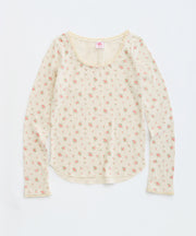 【新商品】花柄フライス　レーストリミングカットソー＃JG026-59S