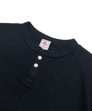 ワッフル7分袖ヘンリー #JG110-12S