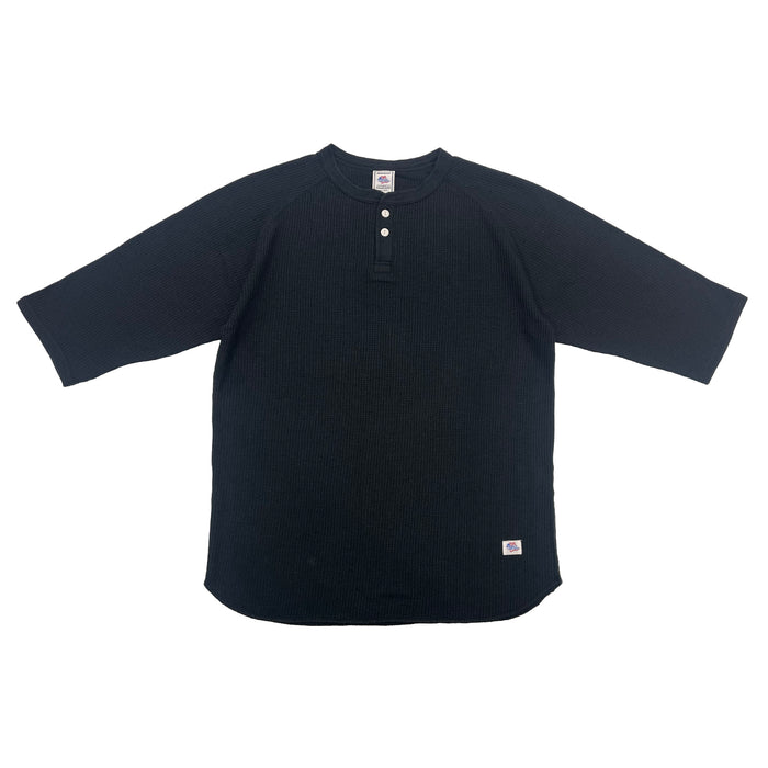 ワッフル7分袖ヘンリー #JG110-12S