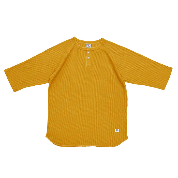 ワッフル7分袖ヘンリー #JG110-12S