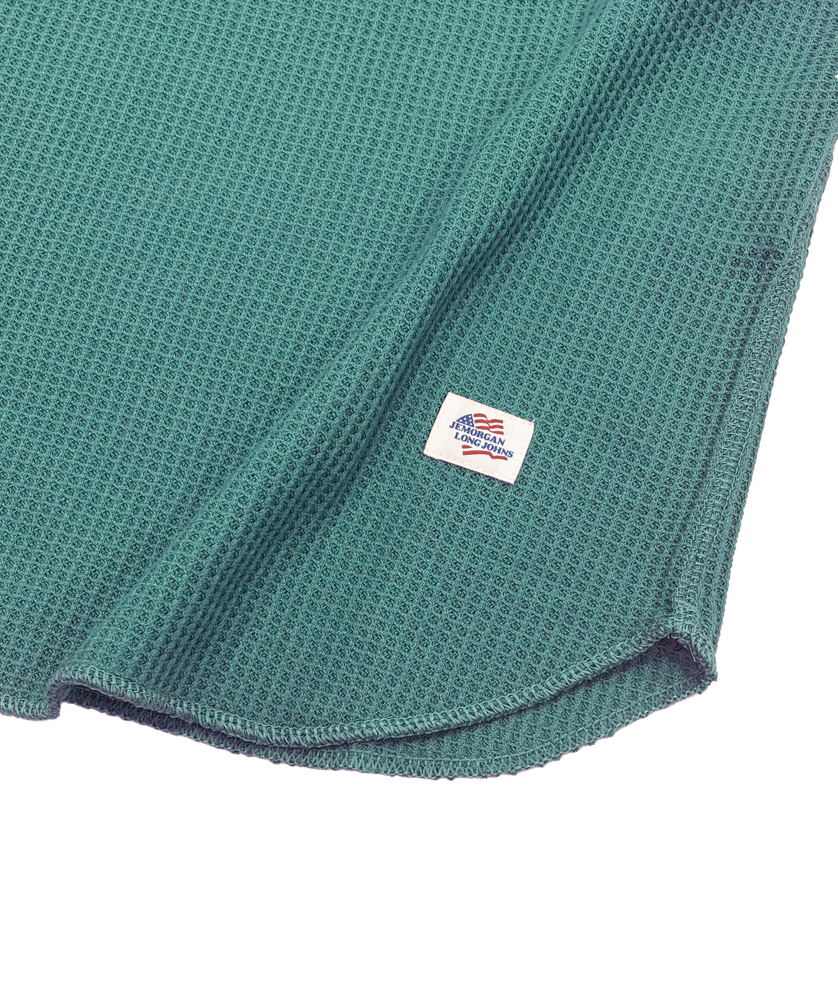 ワッフル7分袖ヘンリー #JG110-12S