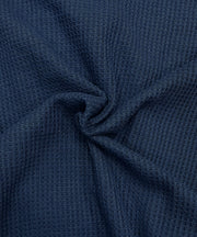 ワッフル7分袖ヘンリー #JG110-12S