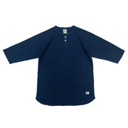 ワッフル7分袖ヘンリー #JG110-12S