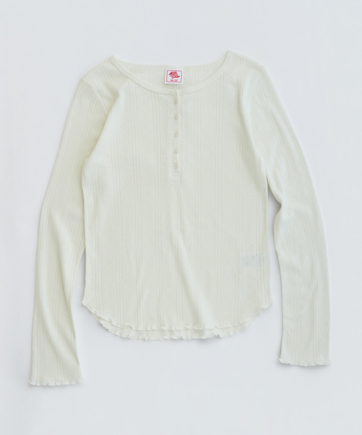 【2026年 新商品】ハリ抜きフライス　メロウヘンリーネックTEE　JG139-59S