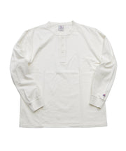 天竺ピグメント染めヘンリーネックL/S-T #JG157-52S