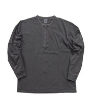 天竺ピグメント染めヘンリーネックL/S-T #JG157-52S