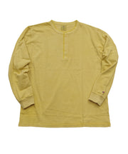 天竺ピグメント染めヘンリーネックL/S-T #JG157-52S