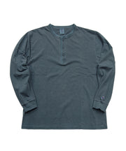 天竺ピグメント染めヘンリーネックL/S-T #JG157-52S