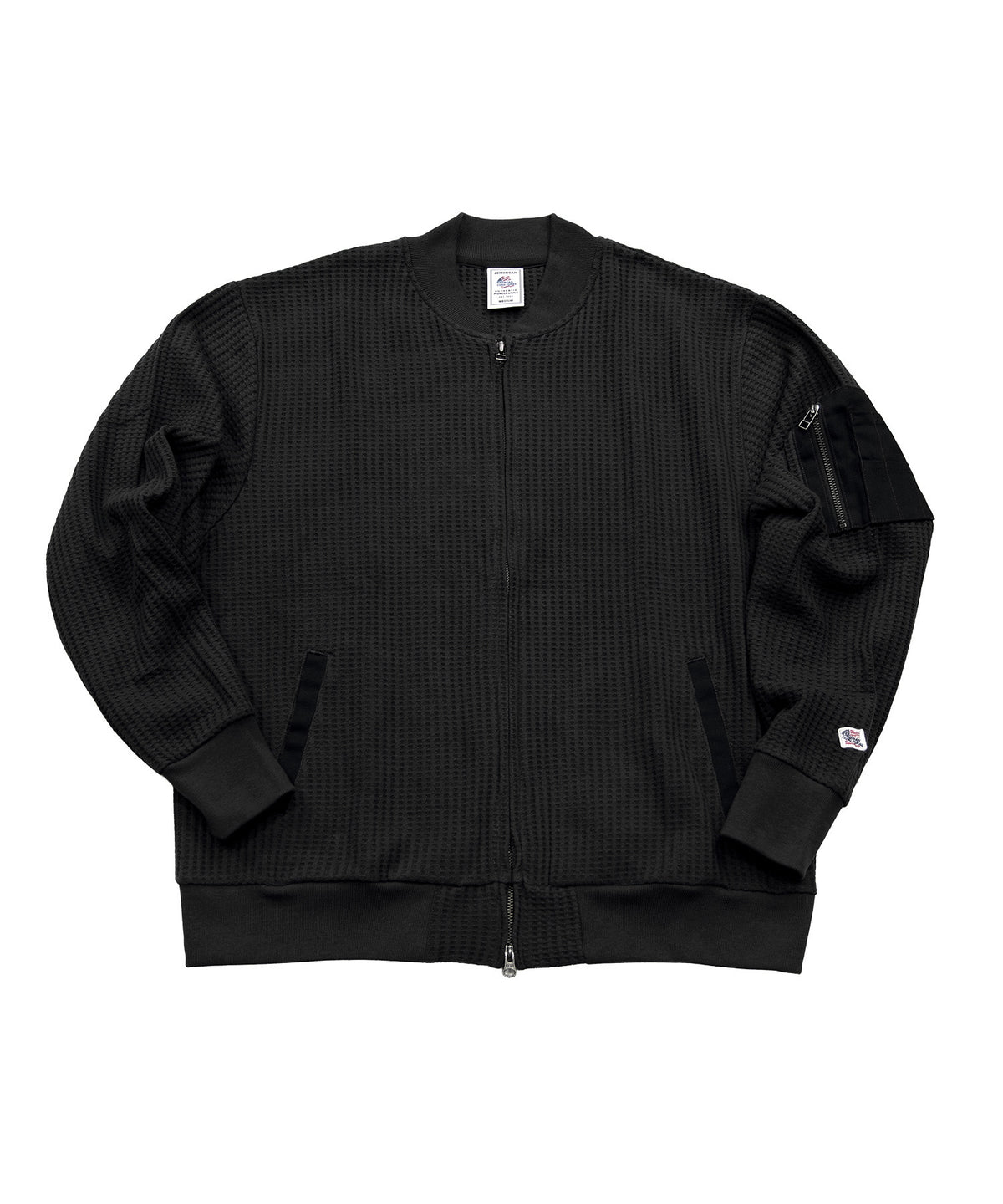 【NEW】ビッグワッフルMA-1タイプブルゾン #JG841-52S