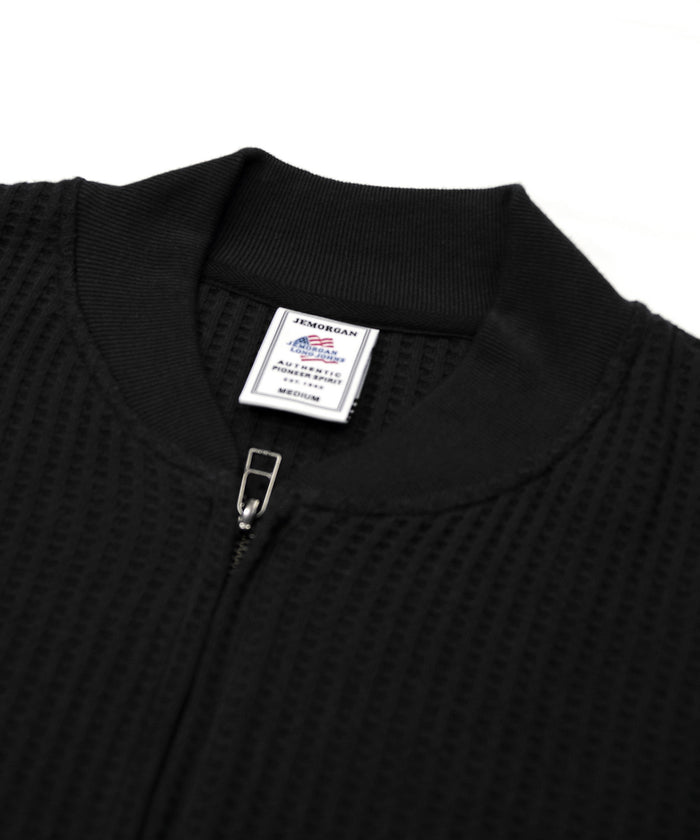 【NEW】ビッグワッフルMA-1タイプブルゾン #JG841-52S