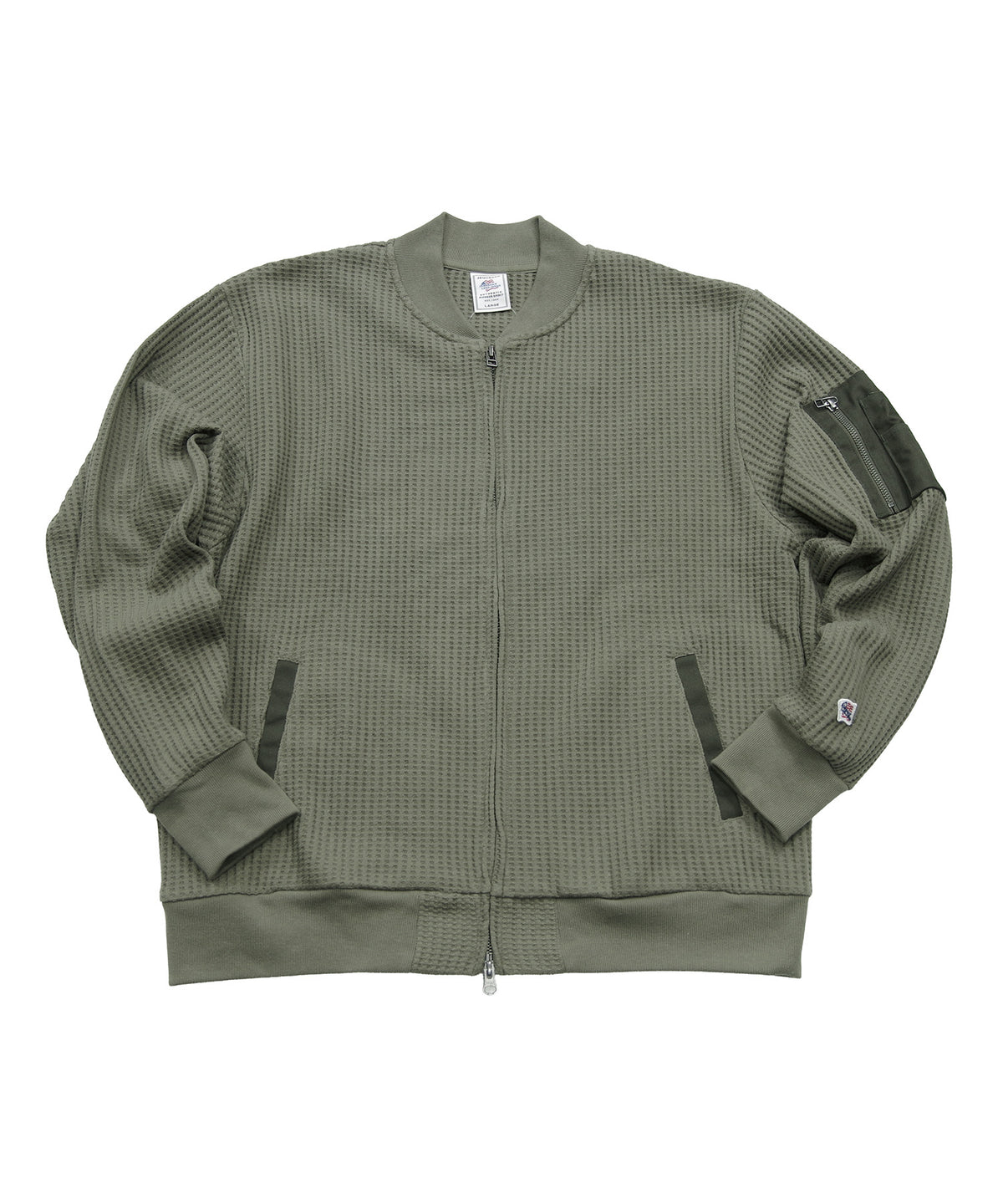 【NEW】ビッグワッフルMA-1タイプブルゾン #JG841-52S