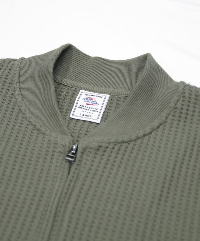【NEW】ビッグワッフルMA-1タイプブルゾン #JG841-52S
